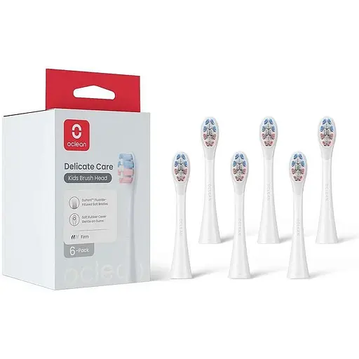 Насадка Oclean Delicate Care P3K1 White 6 шт. - фото 1