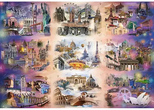 Пазл Trefl Безмежна колекція: Захмарні міста 13500 ел. (81030) - фото 2