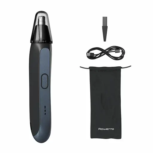 Rowenta Тример Rowenta Performance, для носа та вух, акумулятор, сталь, синій - фото 1