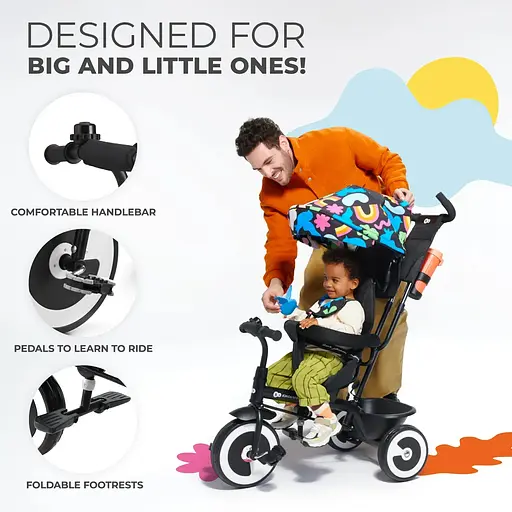 Триколісний велосипед Kinderkraft Aston Happy Shapes (KRASTO00HAP0000) - фото 9