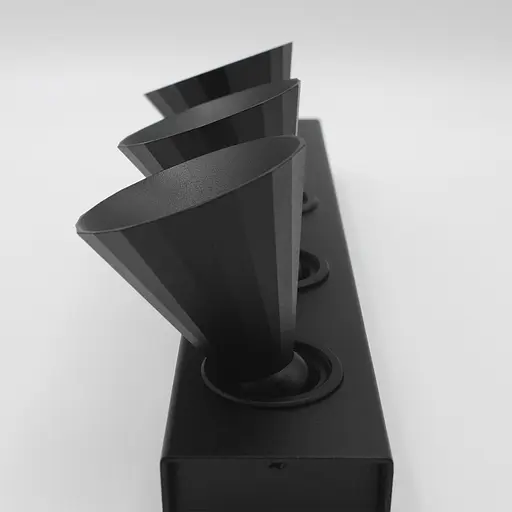 Накладной светильник Skarlat RSLC74131-3 3×7W BK 4000K - фото 5