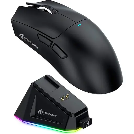 Миша Attack Shark X11 Black [134366]