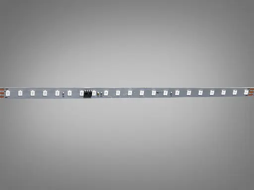 Адресна LED стрічка 24В, 126 діодів на метр, 8мм, червона - фото 3