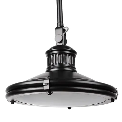 Люстра Brille лофт підвісна E27 60W BK (BL-162S/1) - фото 2