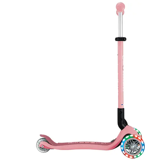 Самокат Globber Go Up Active Lights 360 колеса світяться до 20/50кг від 1 року пастельно-рожевий (749-310) - фото 9