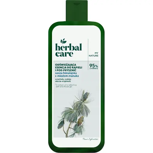 Гель для ванны и душа Herbal Care Гималайская сосна освежающий 400 мл