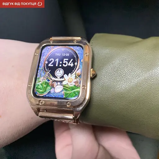 Годинник Smart Flower New Gold, 2 ремінця - фото 15