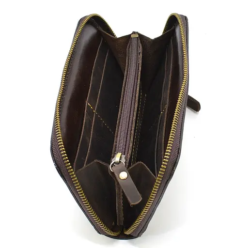 Чоловічий шкіряний клатч TARWA 20х9х2.5 см sum0026293 - фото 3