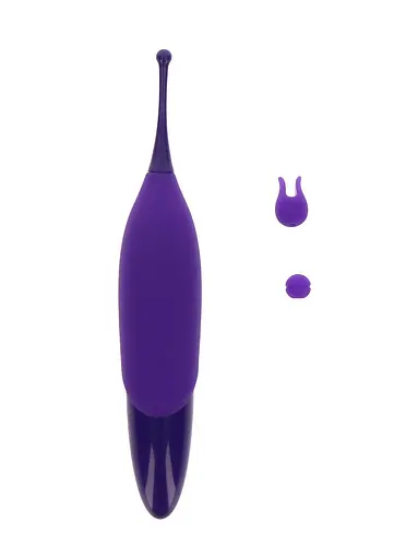 Вібратор для клітора Toy Joy SeXentials Magnificent 19 см фіолетовий - фото 3