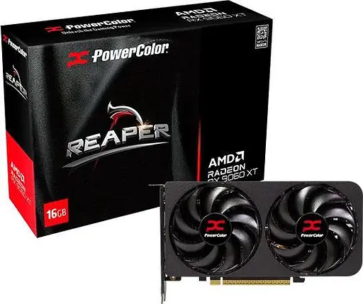 Відеокарта PowerColor Radeon RX 9060 XT 16 GB Reaper (RX9060XT 16G-A) - фото 4
