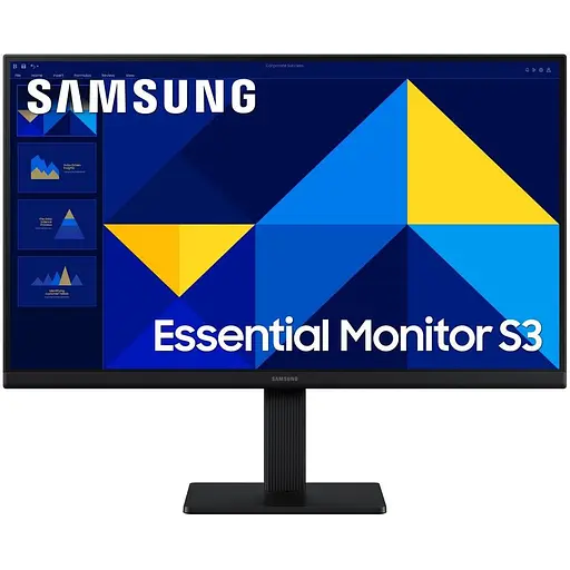 Монітор 22" Samsung S22D300 WLED, IPS, 1920x1080 (16:9), 5 мс, 100 Гц, 250 кд/м², 1000:1, VGA/HDMI, VESA 100x100 мм чорний - фото 1