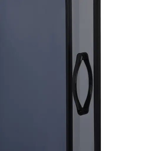 Душевая кабина Bravo квадратная без поддона Odra N90GB 1 шт., черный матовый, тонированный - фото 3