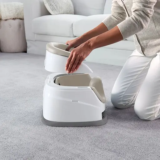 Уценка. Стульчик-бустер для кормления 2 в 1 Ingenuity Baby Base, бежевый (10678) - фото 6