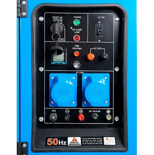 Генератор дизельний EnerSol 12/13 кВт (SKDS-13EBA) - фото 5