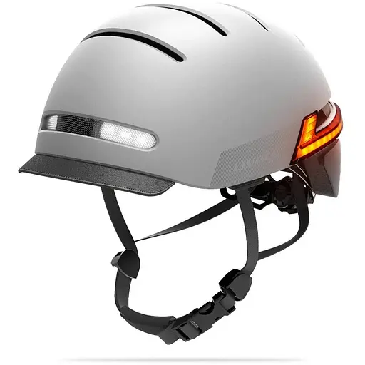Захисний шолом Livall BH51M NEO (L) Grey (57-61см), акустика, мікрофон, сигнали поворотів та стопів, додаток, пульт BR80, Bluetooth