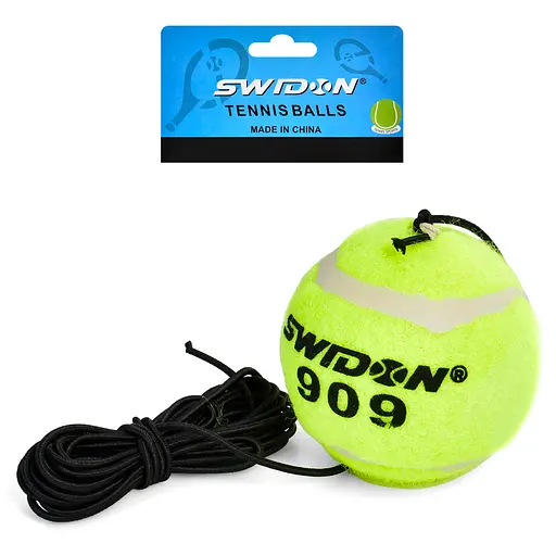 Тренажер м’яч для тенісу/боксу Fight Ball, 6.5 см, резинка, 12x15x6.5 см