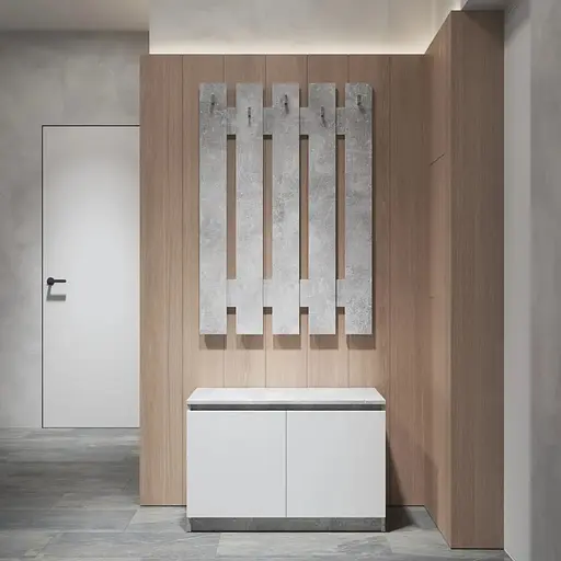 Передпокій VAYS комплект у передпокій №3 бетон-білий фасад