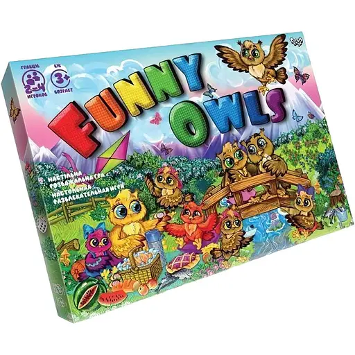 Настольная игра Funny Owls Danko Toys DTG98 - фото 1