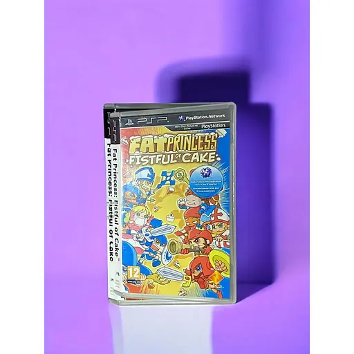 Лицензионный диск на PSP лицензия Fat Princess: Fistful of Cake