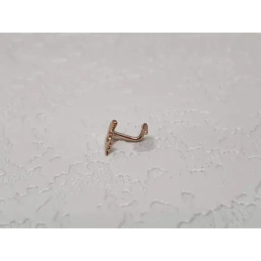 Золота сережка-пірсинг Dear в ніс Dear. 1048 - фото 2