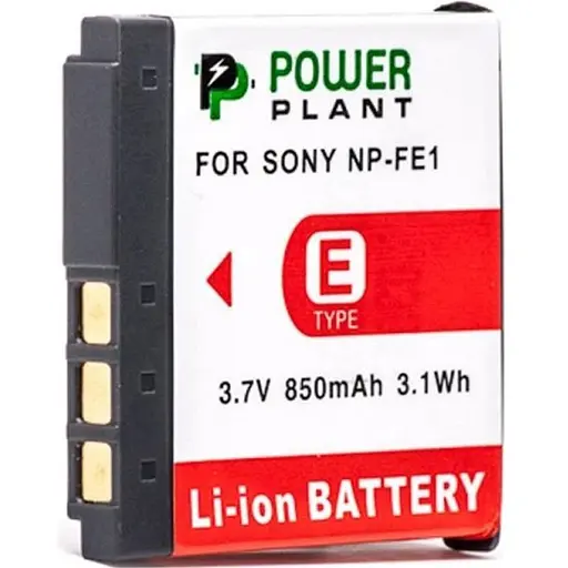 Аккумулятор PowerPlant NP-FE1 для Sony (DV00DV1062)