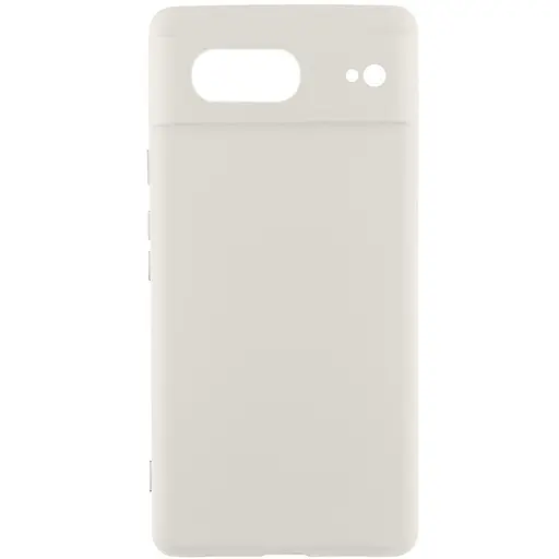 Чехол Silicone Cover Lakshmi Full Camera (AAA) для Google Pixel 7 Белый / White