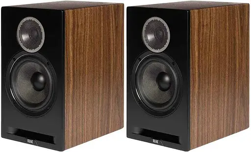 Акустическая система ELAC Debut Reference Bookshelf Speakers DBR62 Wood Black (1шт) (32400) - фото 1