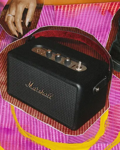 Портативная колонка Marshall Kilburn III Black and Brass (1007443) - фото 3