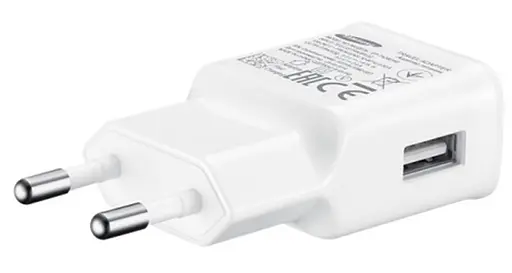 Сетевой адаптер питания Samsung Fast Charger на 1 Usb вход 2.1 A Usb-micro Usb кабель - фото 1