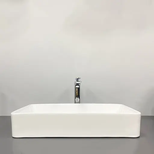 Умивальник VBI Velletri M white накладний VBI-015901, Білий - фото 5