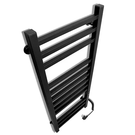 Електрична рушникосушарка Laris Зебра Імідж ЧФЧ12 350x900 Е права 73207655, Чорний матовий, Праве, Електронний - фото 3