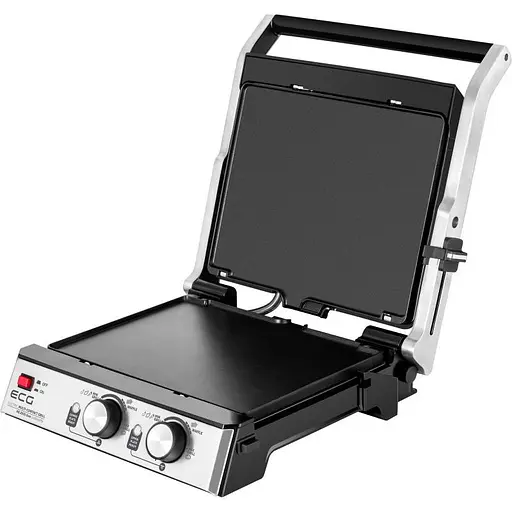 Гриль настільний ECG KG 2033 Duo Grill & Waffle - фото 6