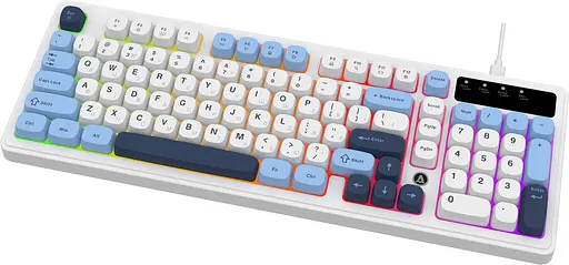 Клавіатура Ajazz AF98 White USB-C (AF98-GB) - фото 4