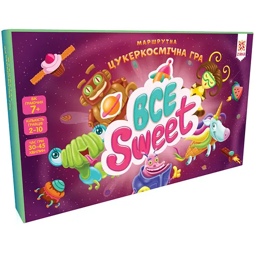 Настольная игра Zirka Вселенная Конфеткосмическая маршрутная игра (352276)