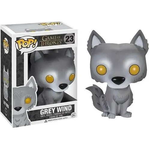 Фігурка Funko Pop Сірий Вітер Гра престолів Grey Wind Game of Thrones 10см GT GW23 - фото 1