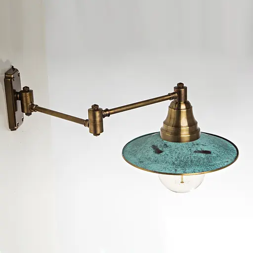 Настенное бра 2-х поворотное, PikArt арт. 2091 зеленый - фото 1