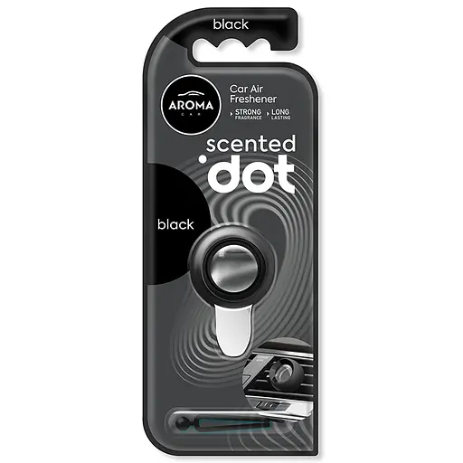 Ароматизатор Aroma Car DOT Single - BLACK (12039) - фото 1