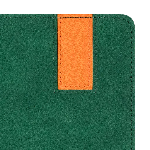 Щоденник недатований Buromax Verona A5 штучна шкіра/поролон 336 сторінок зелений (BM.20150-04) - фото 4