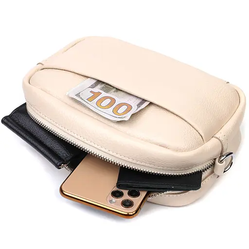 Сумка кожаная женская Vintage 20х13х6 см sum0022721 - фото 6