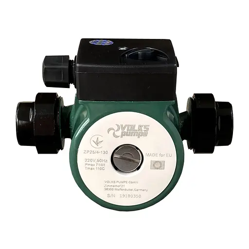 Насос циркуляционный VOLKS pumpe ZP25/4 130 мм - фото 1