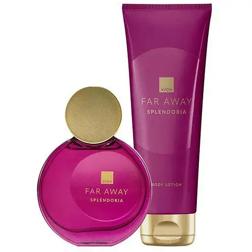 Набір парфумований жіночий Avon Far Away Splendoria (edp/50ml + b/lot/125ml) (494693316) - фото 1