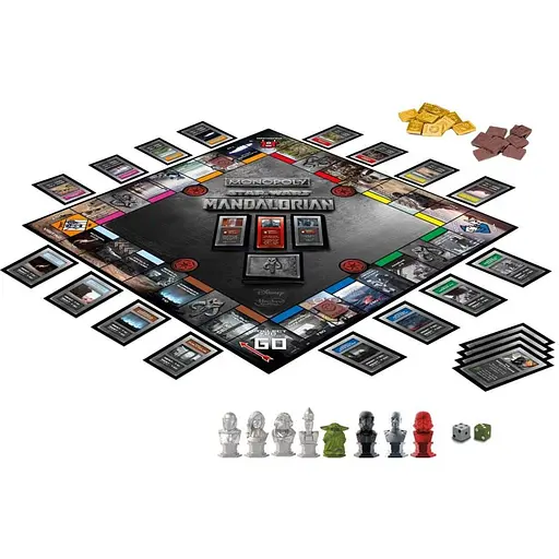Настільна гра Hasbro The Mandalorian Monopoly Монополія Мандалорець WST Monopoly TCM (1399962968) - фото 5