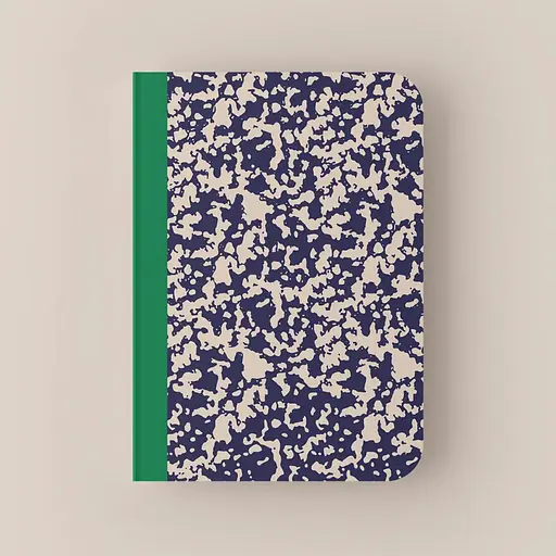 Блокнот "Exited" CBRT-0358 у крапочку, синій, формат А5, 144 аркуша - фото 2