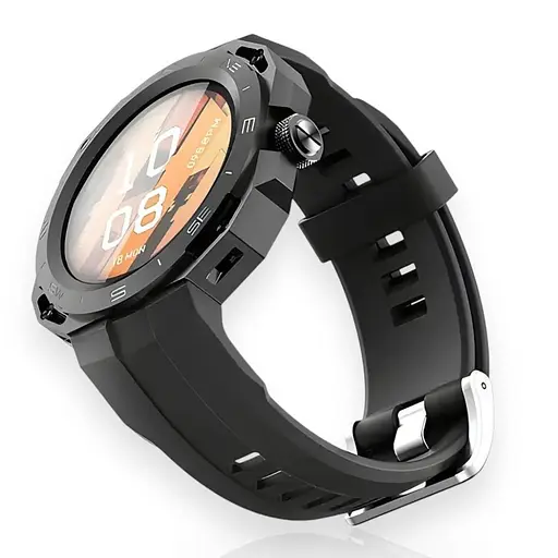 Смарт-годинник Borofone BD4 з функцією дзвінка чорний - фото 1