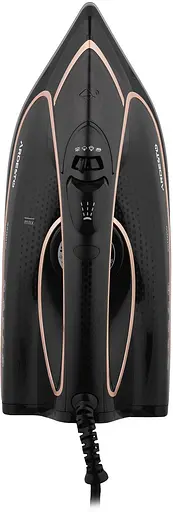 Утюг Ardesto IR-B2235, Black/Gold, 2400W, керамика, паровой удар, резервуар 450мл, защита от кальцинации, антикапля, плавная регулировка мощности пара, автоматическое отключение - фото 6