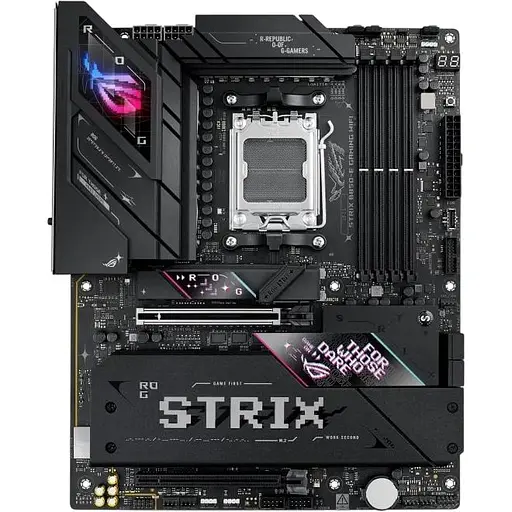 Материнська плата Asus Rog Strix B850-E Gaming WIFI sAM5 B850 4xDDR5 M.2 HDMI DP USB Type-C WiFi BT ATX