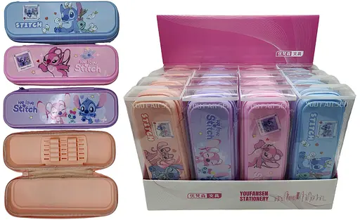 Пенал-косметичка с держателем Стич, 91-А (в ассортименте) - фото 2