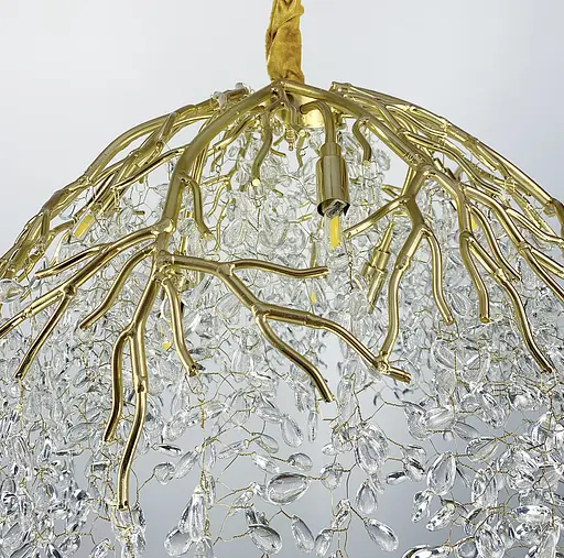 Світильник в стилі Серпента в золотистому корпусі | Арт. MD 6018-600 GD | Line F - фото 2