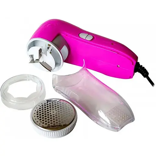 Машинка для видалення катишок Gemei GM 216 електрична Pink (kz025) - фото 4