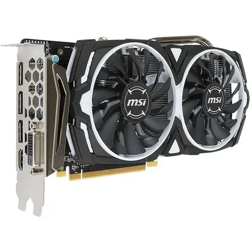 Відеокарта MSI Radeon RX 570 8192Mb ARMOR OC (RX 570 ARMOR 8G OC) Б/В - фото 1